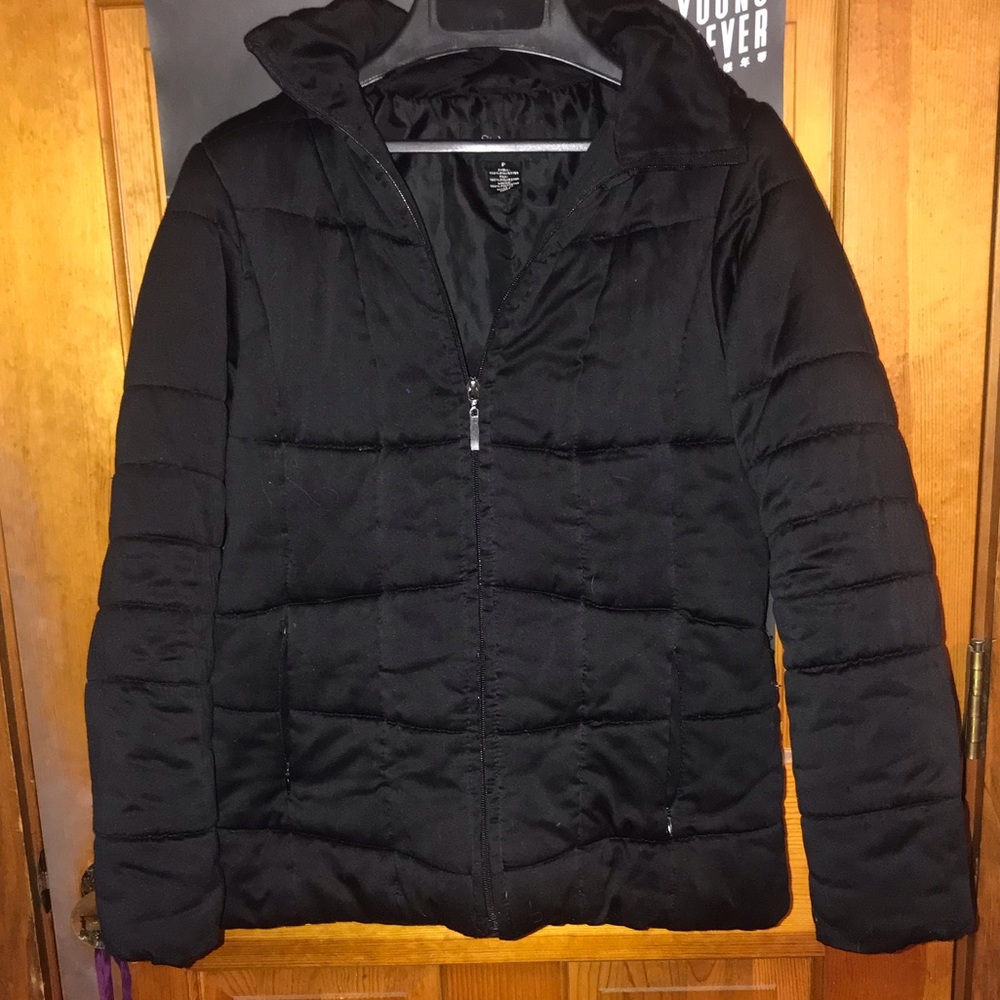 Black Winter Coat
